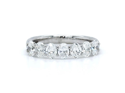 Platinum 1.40ct Oval Cut Diamond Ring