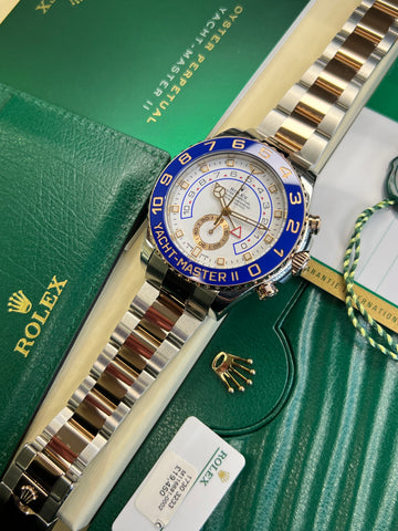 Rolex Yacht-Master II Steel & Rose Gold (2018 Full Set) 116681
