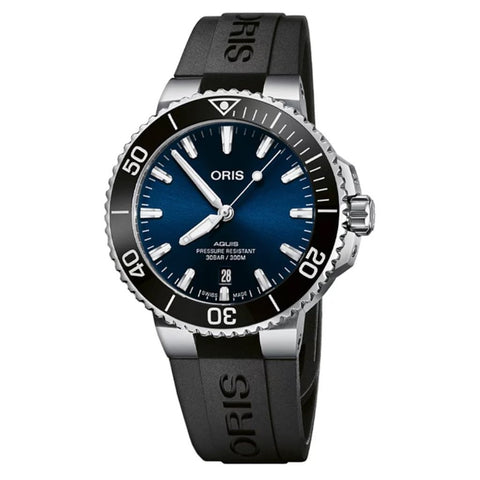 Oris Aquis Date 41.5mm Blue/Black