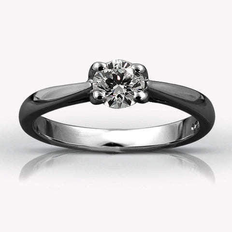 Platinum Single Stone Diamond Ring
ENGAGEMENT RINGS 01-21-037