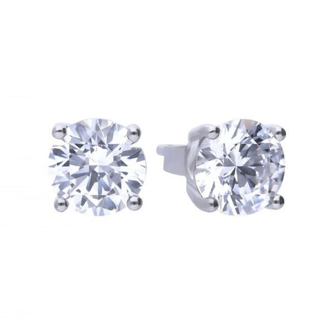 Diamonfire Four Claw 2ct stud earrings