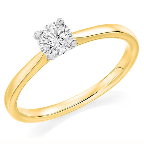 18ct Yellow gold Diamond Ring