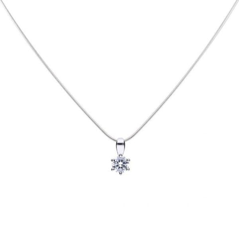Diamonfire Claw Set Pendant