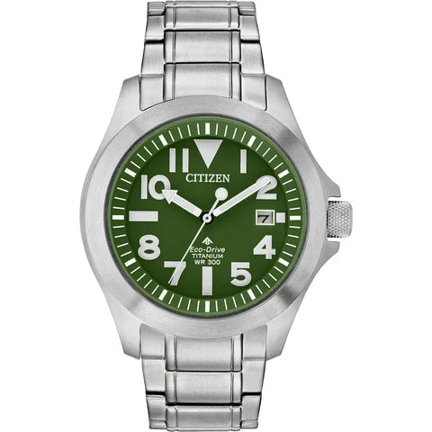 Citizen Eco Drive Titanium Green | BN0116-51X